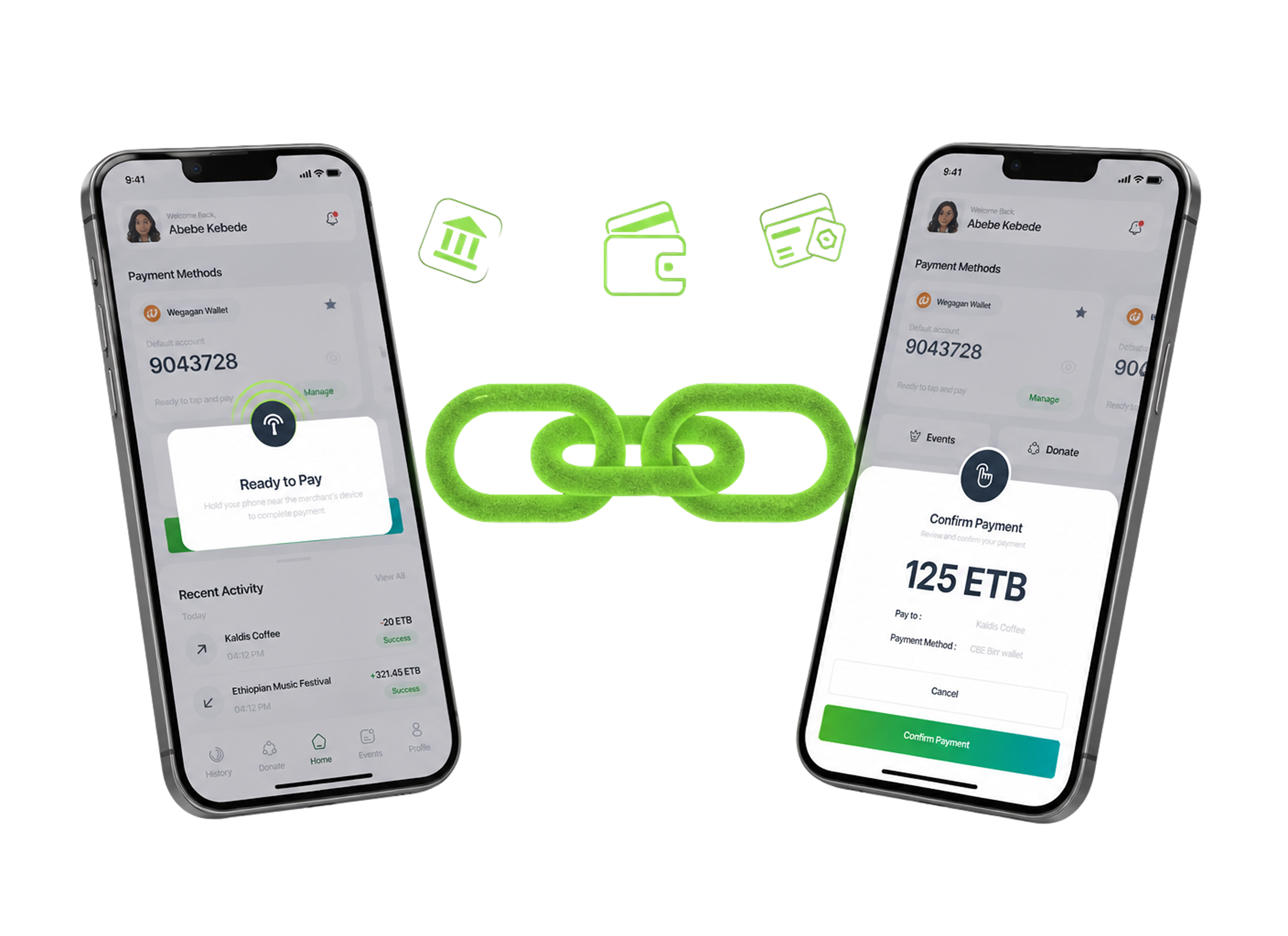 Chapa payment links shared across apps